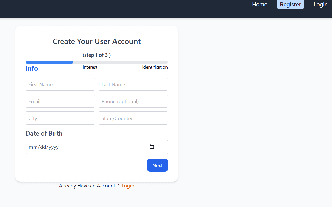 RSVP Management System project preview